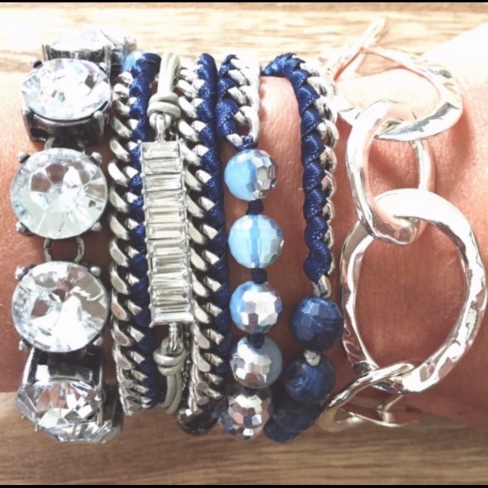 Chloe + Isabel Silver Chain Bracelet